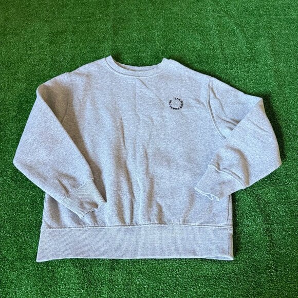 Zara The future awaits you Crew Neck Long Sleeve Gray Sweatshirt Kids Size 11/12 - Picture 1 of 11